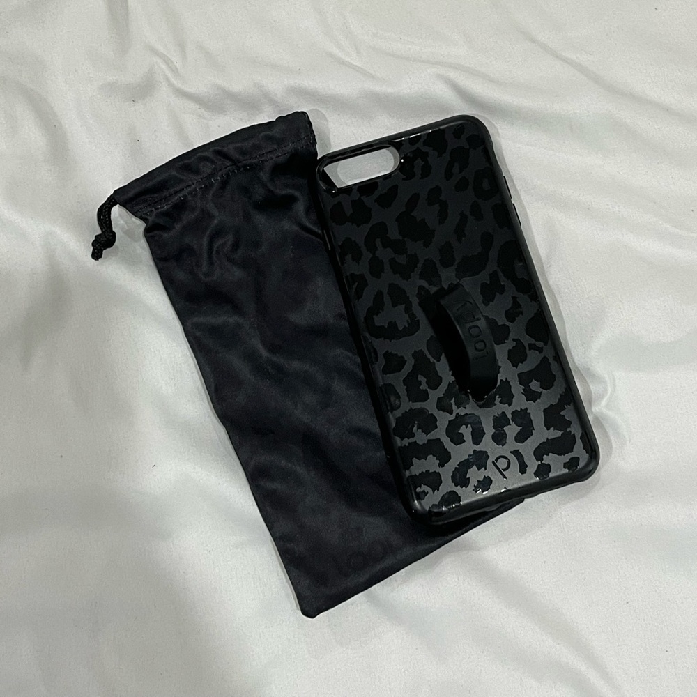 Black Leopard IPhone 8 PLUS Loopy